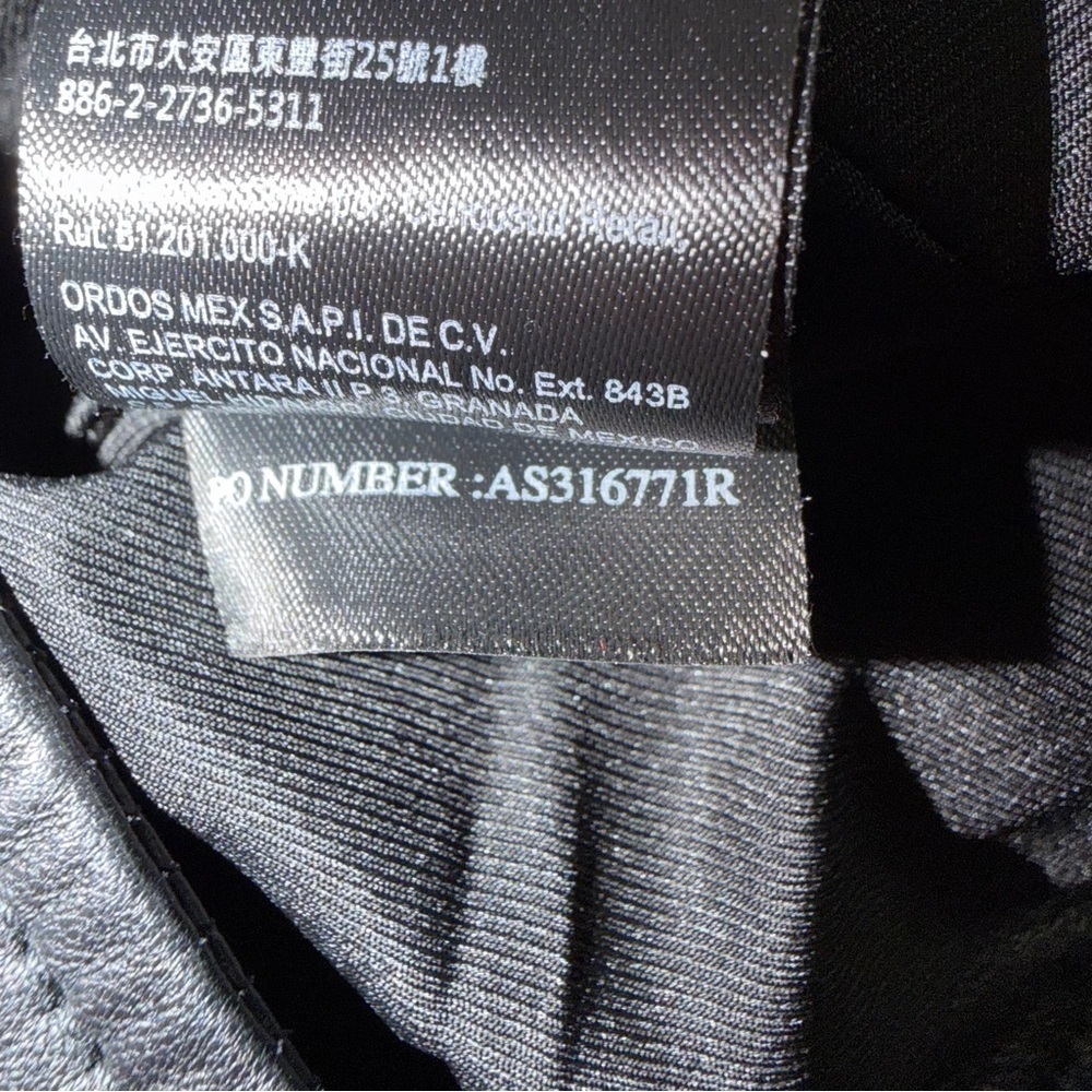 ALL SAINTS Black Balfern Leather Biker Jacket Size 4 - 23069 - Picture 8 of 9
